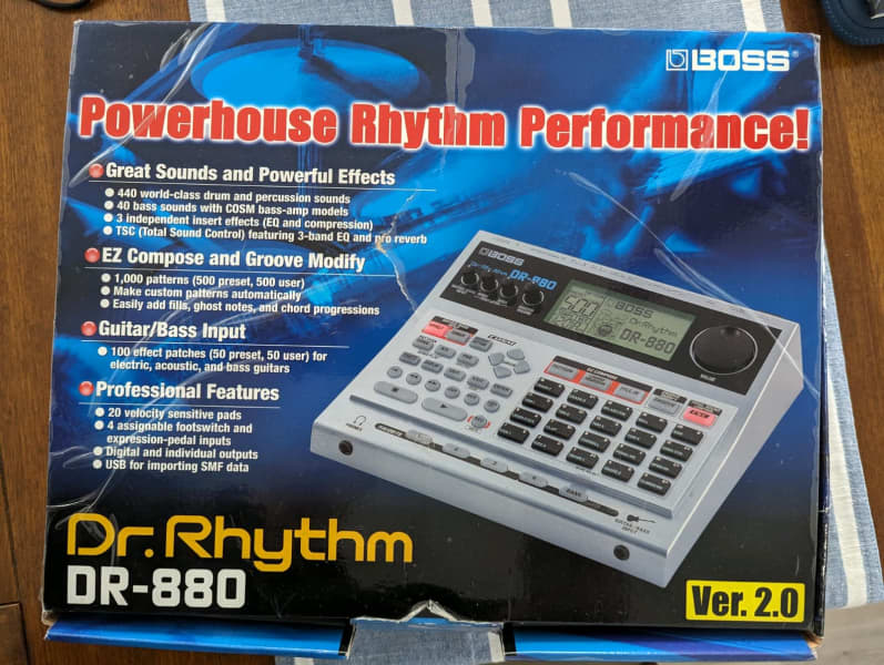 Boss DR-880 Dr. Rhythm drum machine | Percussion & Drums