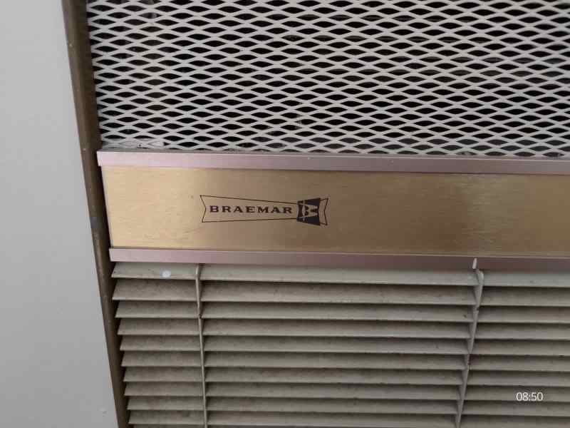 Braemar Classic 1980s Style Electric Heater - Good Working Order63016485415681111