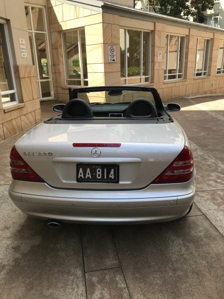 2000 MERCEDES-BENZ SLK320 5 SP AUTOMATIC 2D CONVERTIBLE62933708300163113