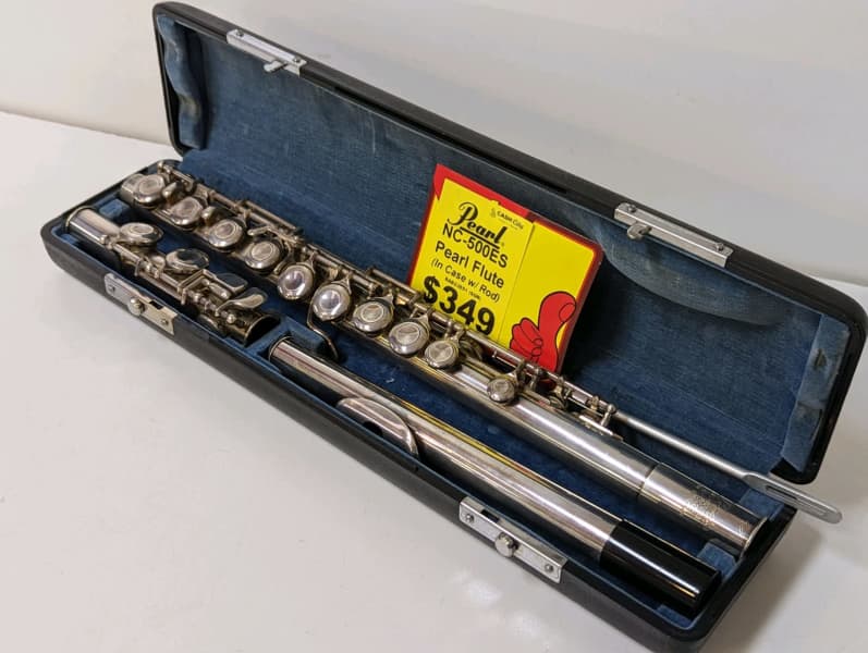 Pearl NC-500ES Flute (In Case w/ Rod) | Woodwind & Brass