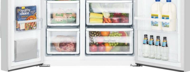 Westinghouse 620L Side by Side Fridge Freezer Model WSE6200SA (NEW)63018618577665113