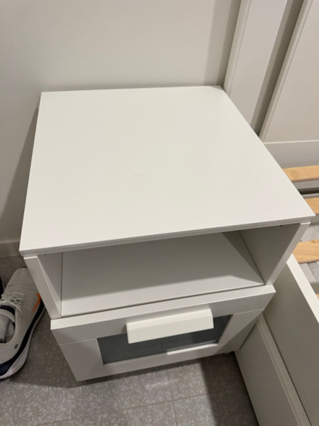 Queen Size bed frame and Side tables62863383479427112