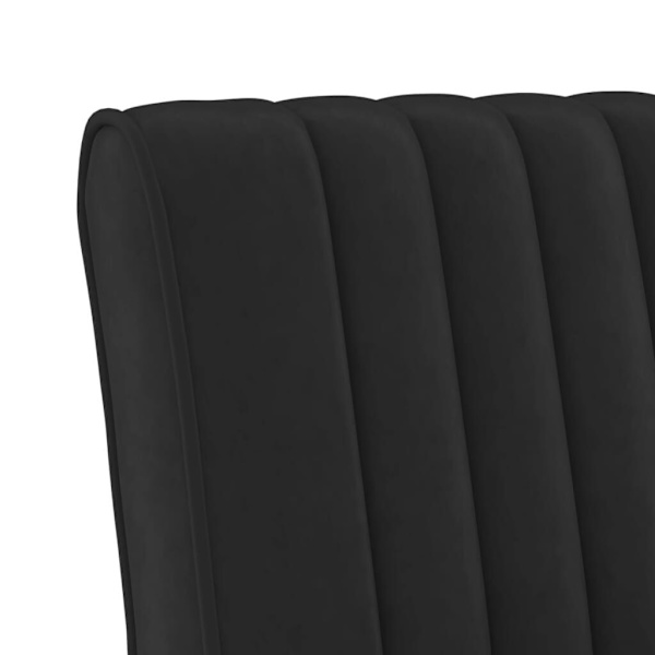 Slipper Chair Black Velvet.....62863413238659112