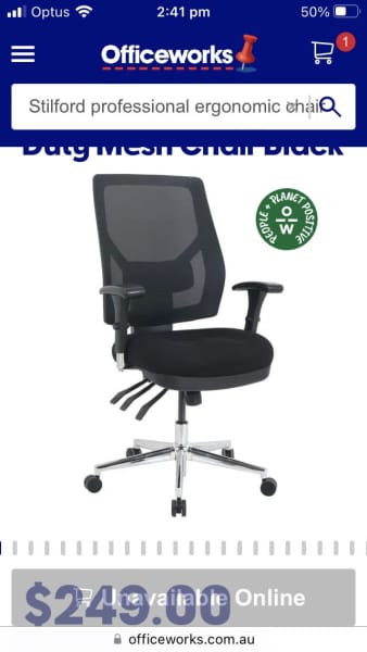 professional ll ergonomic extra heavy duty mesh chair black