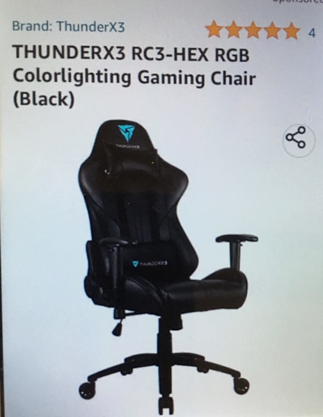 Gaming Chair Cost$350 ThunderX3 Best quality Very Big Strong Well made62863839890818118