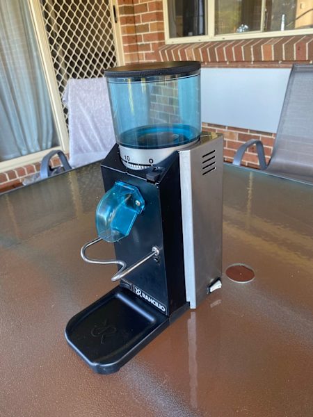 Rancilio Rocky coffee grinder.63021730984578113