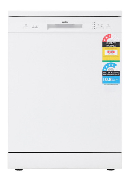Esatto 60cm Freestanding Dishwasher – White Finish (EDW6004W) – Excell63444014613891110