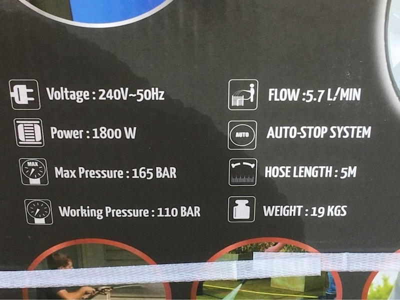 STELS High Pressure Cleaner110P APW-VSB-110 1800W Brand New63019531977475114