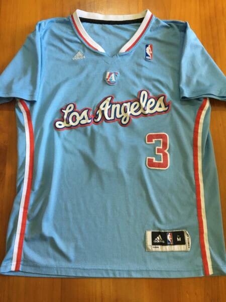 LA Clippers Chris Paul #3 Mens Small White Red Blue Adidas