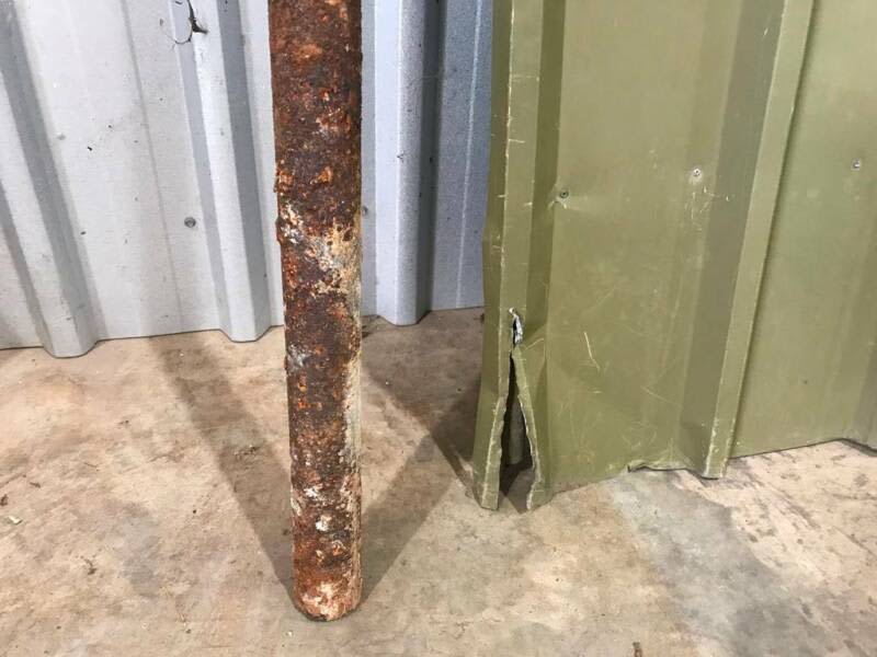 Single Trimdek Gate with 2 Posts - 1500mm High x 1120mm Wide63006118046850112