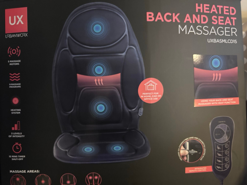 Back & Seat Massager with Heating63019078451458112