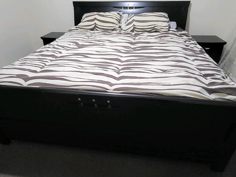 King Solid Timber Bedroom Suite Beds Gumtree Australia Hobsons Bay Area