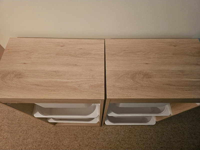 2 x sets of drawers $40 per set62863408522627111