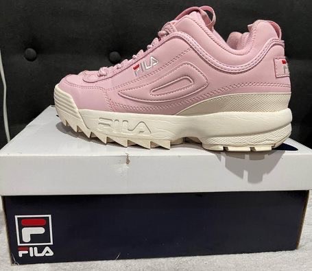 fila disruptor chalk pink