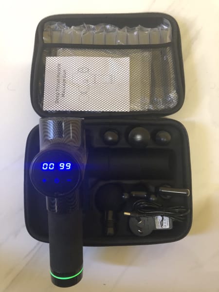 Professional Cordless Massage Gun - 30 Speeds/8 Heads - Touch Screen63443403581313111