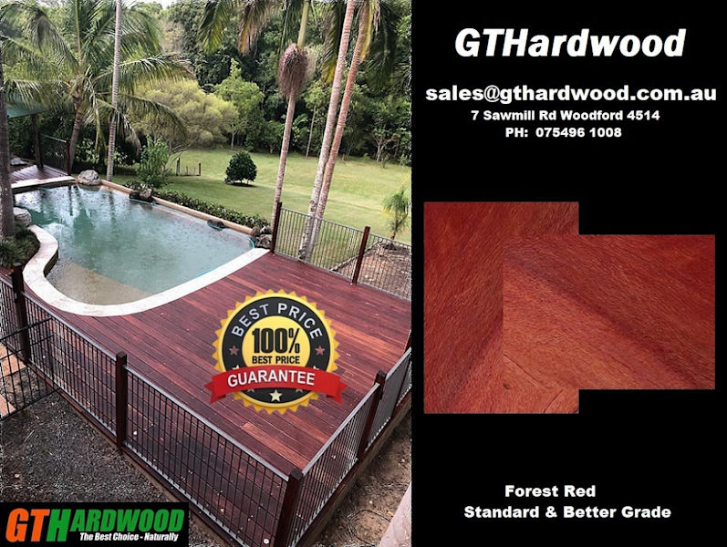 Toowoomba Forest Red Gum Hardwood Timber Decking63007782050819114