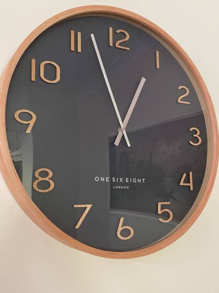 OneSixEightLondon Scarlett Wall Clock