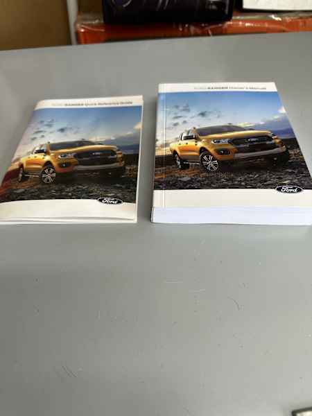 Ford ranger wildtrak owner’s Manual and quick guide books62936655563265112