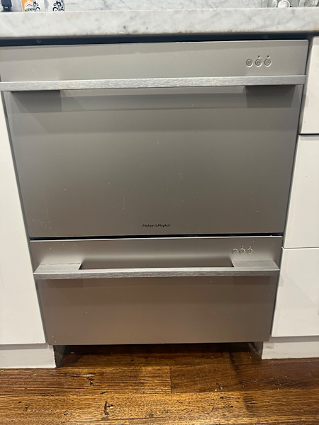 Fisher and pykel 2 drawer dishwasher63442513319939110