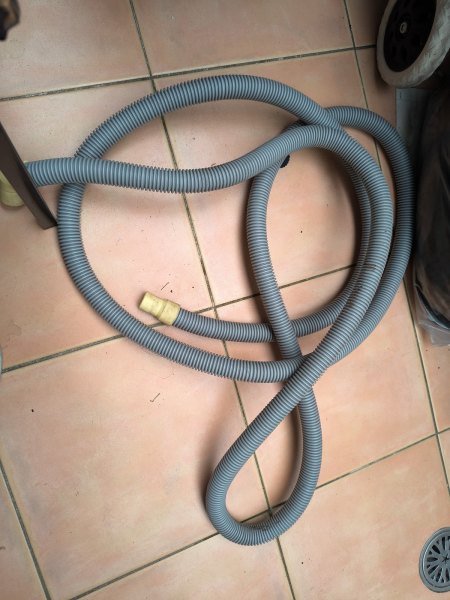  Kinetic 4m Long Grey PVC Washing Machine And Dishwasher Hose63470143620355110