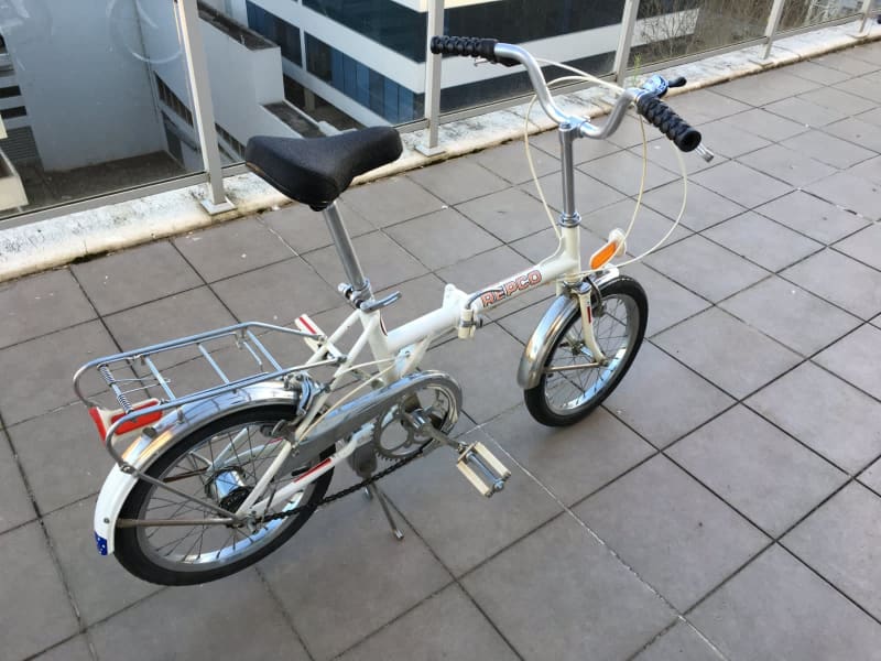 repco origami folding bike