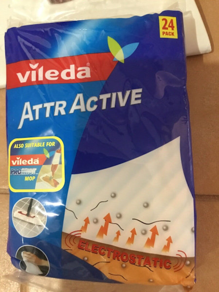VILEDA - ATTR ACTIVE -ELECTROSTATIC MOP- PU MELVILLE *$25 NOT FREE *62929669147649112