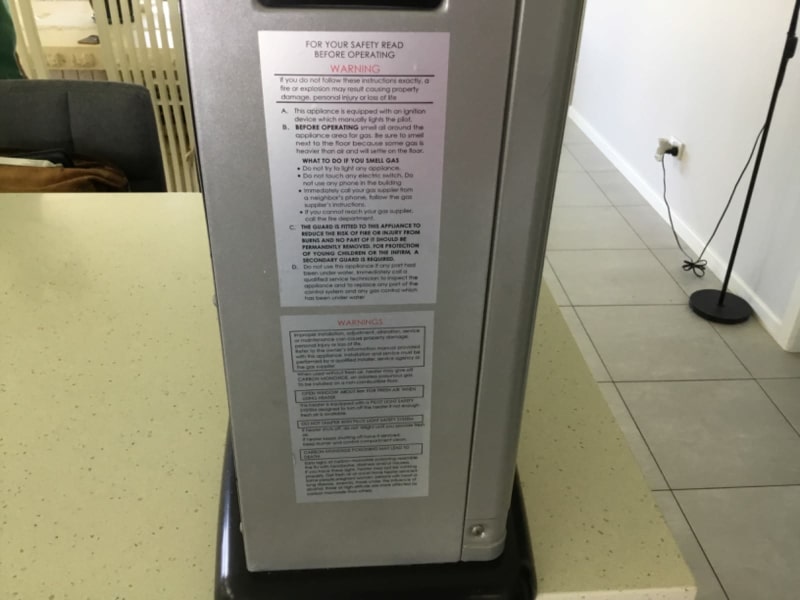 Indoor Superheat Gas Heater63021731280130113