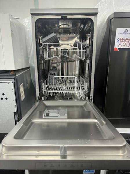 Haier 45cm Compact Freestanding Dishwasher Silver HDW10F1S1(Ex-display63014710713217111