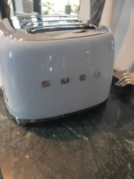 Brand New Toaster, Smeg 50s Style Longslot 4 Slice Toaster Pastel Blu63612128378755111