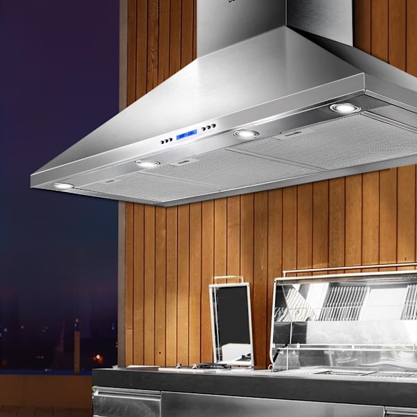 Commercial BBQ Rangehood 1200mm, Silver63016484792705112