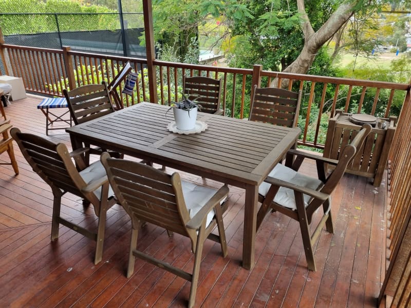 outdoor table chairs gumtree