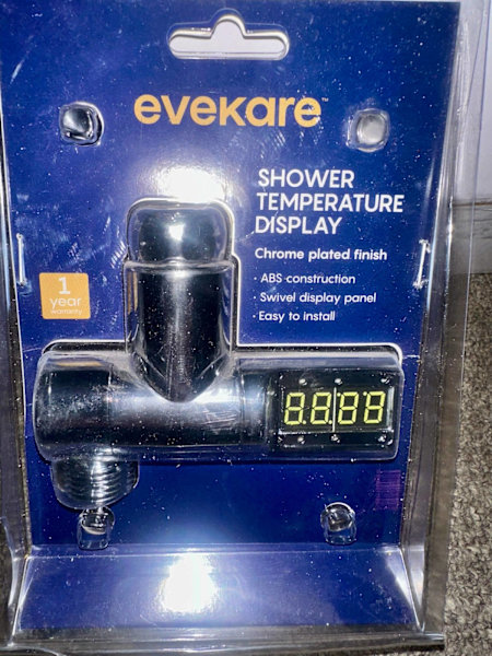 Evaluate shower temperature display 63440136602881111