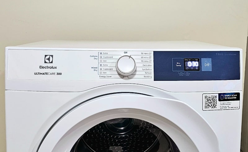 Electrolux 7kg Ultimate Care Vented Clothes Dryer63021281476481114