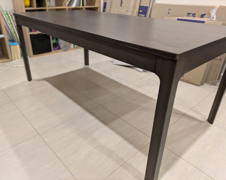 IKEA Dark Brown Extendable Dining Table 6-8 Seater62929669266563111