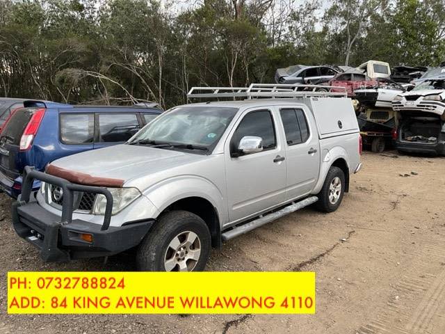 2008 nissan navara wrecking