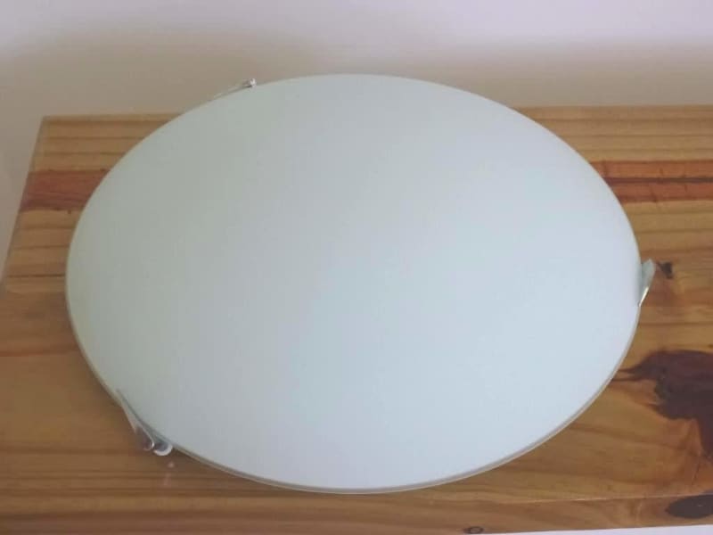 luce bella 40cm frosted glass ceiling light