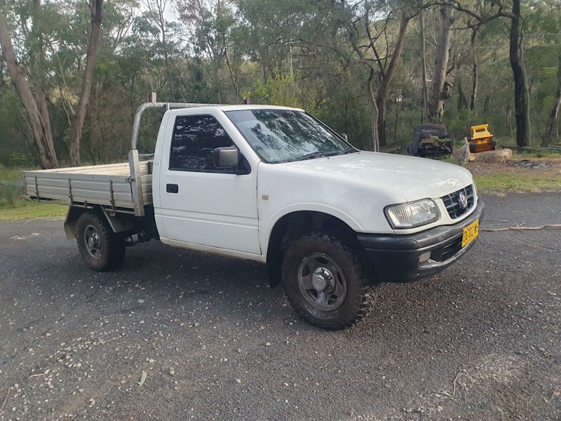 2002 HOLDEN RODEO LX 5 SP MANUAL P/UP, 2 seats TFR9 MY0262933713787394112