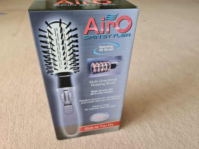 Hair Straightener Spinning Drying Rotating Air Brush634438664188181112