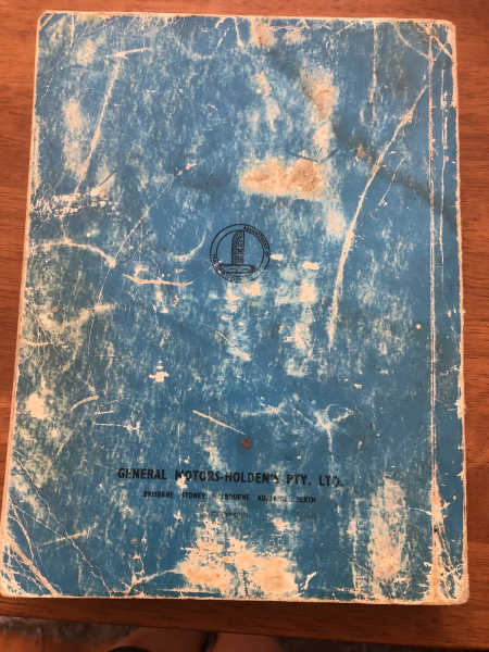 Genuine HoldenShop Manual HR Series 1966 $12562864726224257111