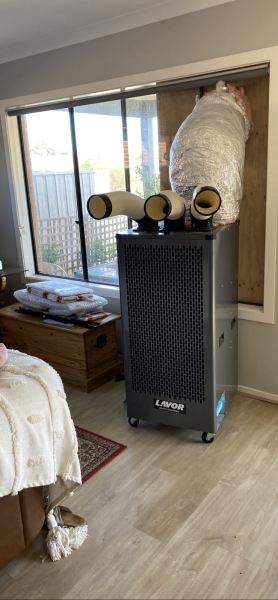 Lavor air con unit free standing on wheels63016484886530114
