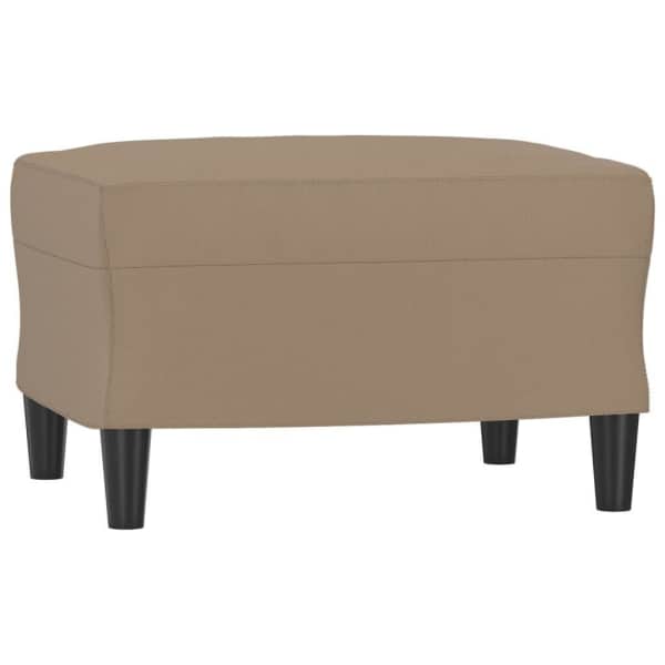 3 Piece Sofa Set with Cushions Cappuccino Faux Leather62863411804675111