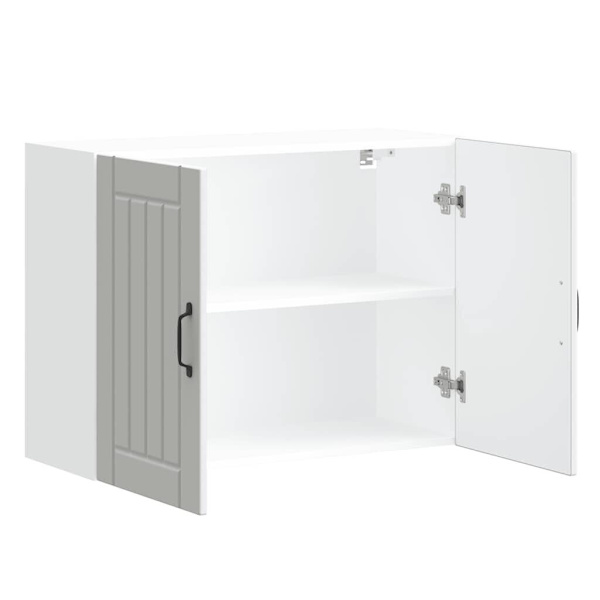 Kitchen Wall Cabinet Lucca White Engineered Wood...62863406892291114