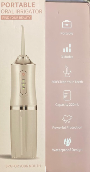 Brand new in box never used handheld portable oral irrigator machine630221796061471112