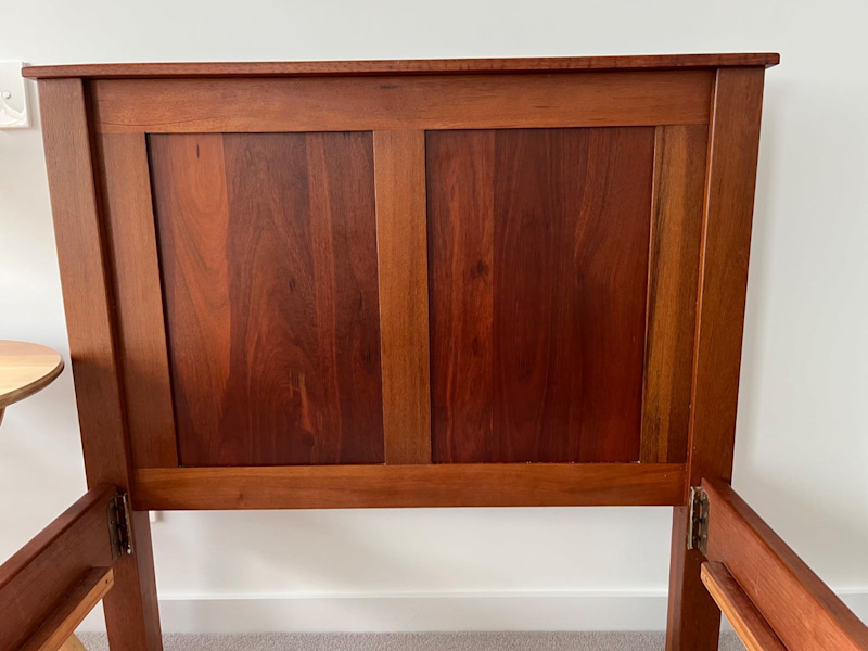 King Single Bed & Mattress - Solid Timber62863382173059113
