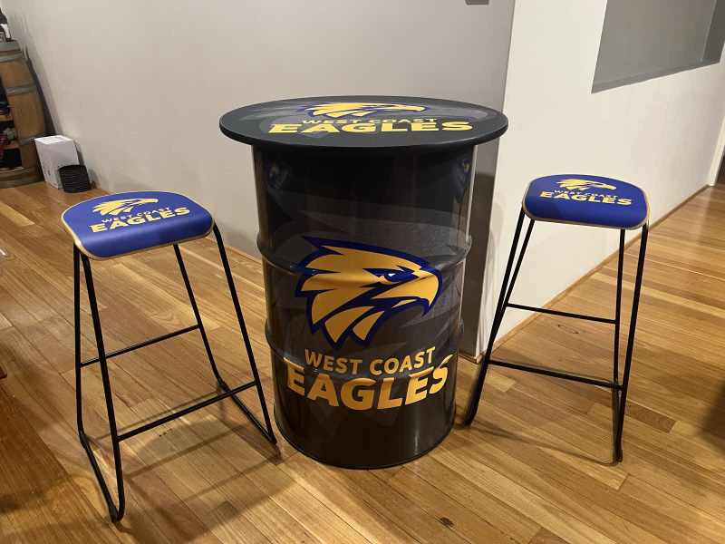 west coast eagles bar fridge