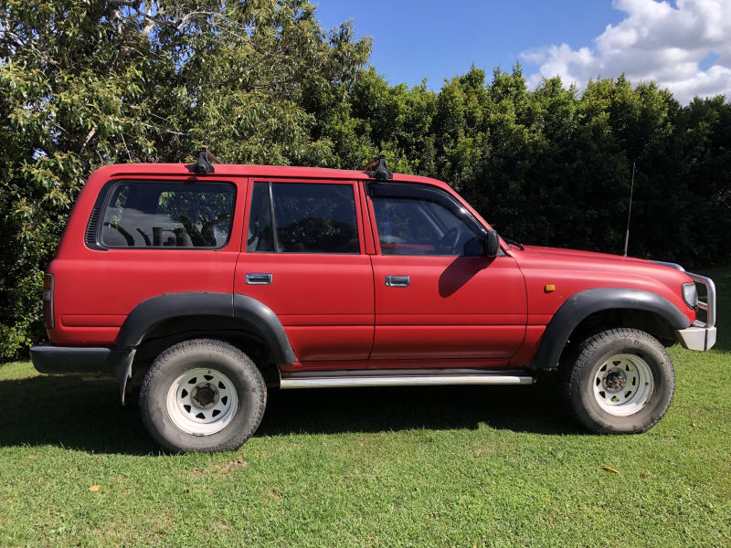 1993 TOYOTA LANDCRUISER (4x4) 5 SP MANUAL 4x4 4D WAGON62937623000706114