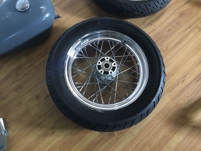 16 inch rear motorcycle wheel