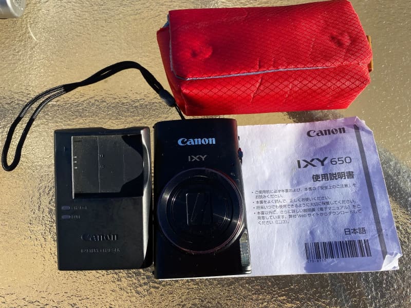 Canon camera IXY650, with battery, charger, instructions etc. M