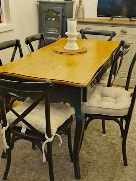 Dining Chairs Black cross back62863408150787111
