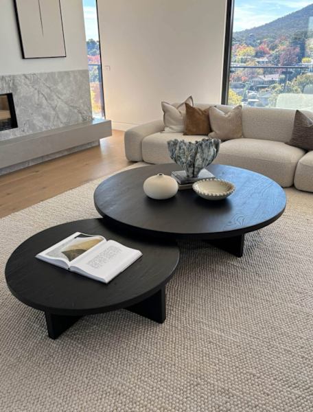 MCM House - Maple Coffee table - Black Old Elm - 1500mm628633696284191112
